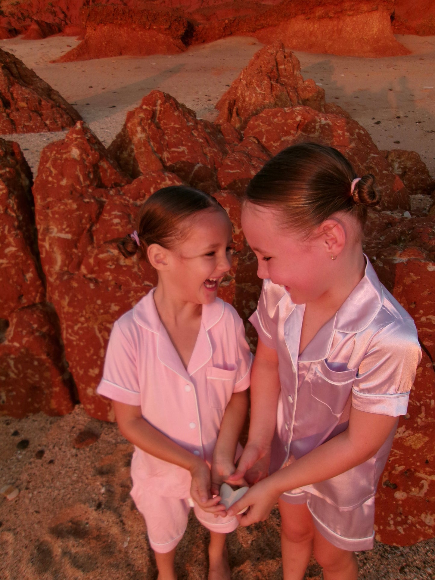 Baby Pink Bamboo Viscose - Kids
